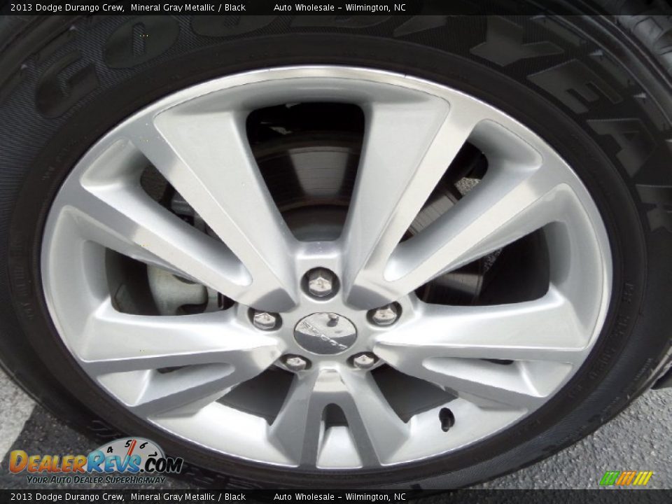 2013 Dodge Durango Crew Mineral Gray Metallic / Black Photo #7