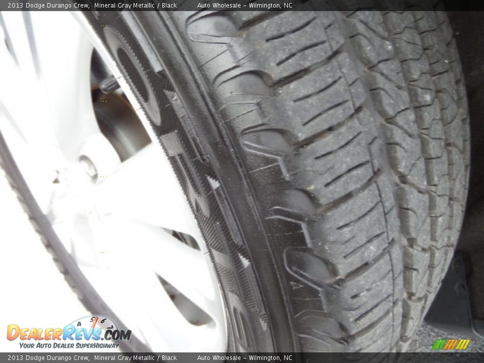 2013 Dodge Durango Crew Mineral Gray Metallic / Black Photo #8