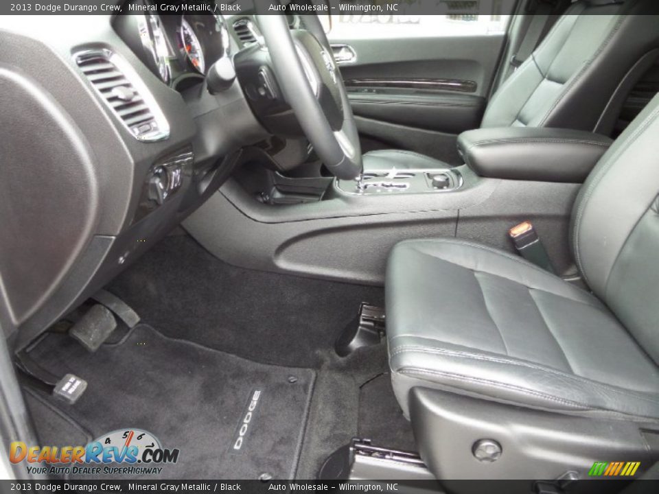 2013 Dodge Durango Crew Mineral Gray Metallic / Black Photo #10
