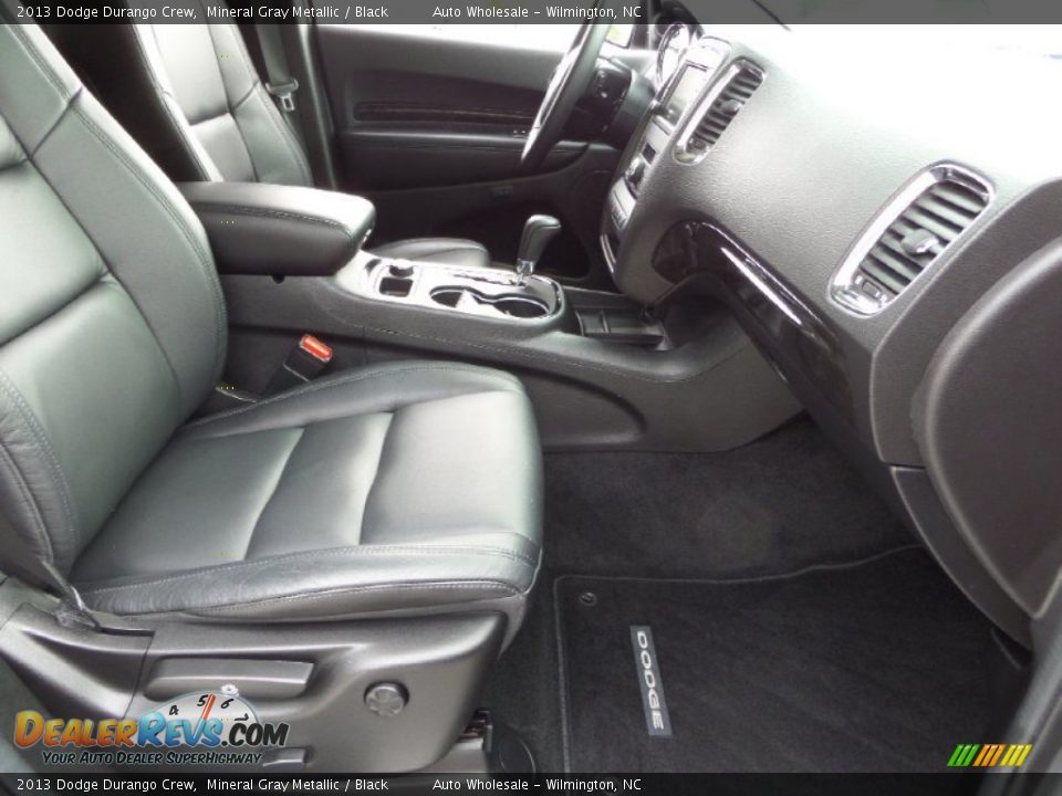 2013 Dodge Durango Crew Mineral Gray Metallic / Black Photo #12