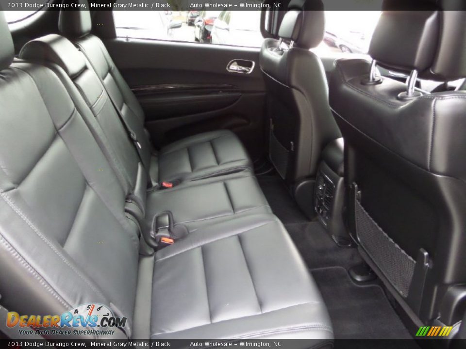 2013 Dodge Durango Crew Mineral Gray Metallic / Black Photo #13
