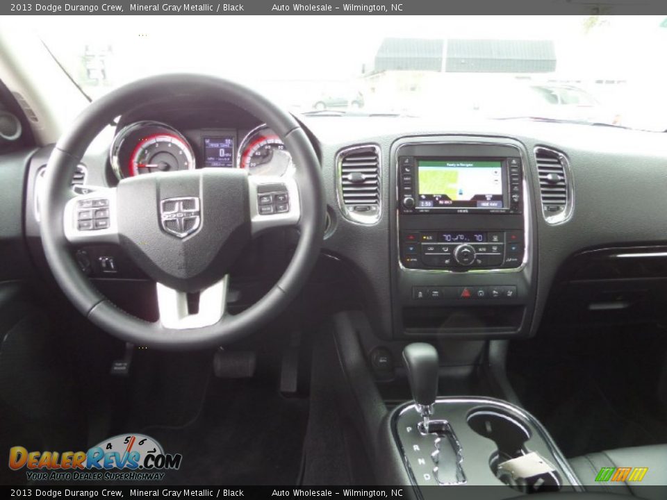 2013 Dodge Durango Crew Mineral Gray Metallic / Black Photo #14
