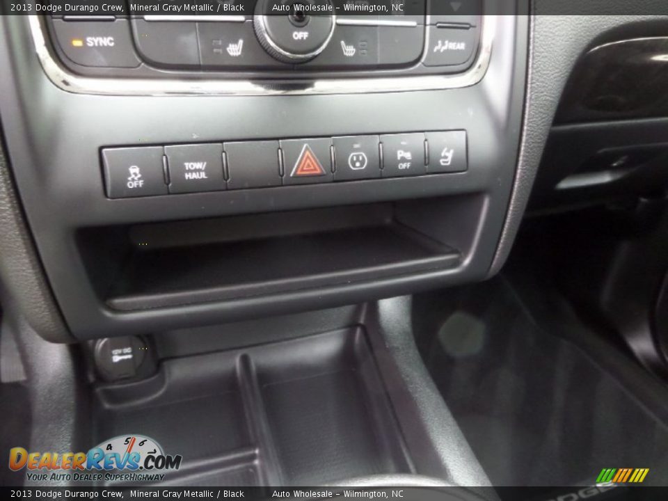2013 Dodge Durango Crew Mineral Gray Metallic / Black Photo #17