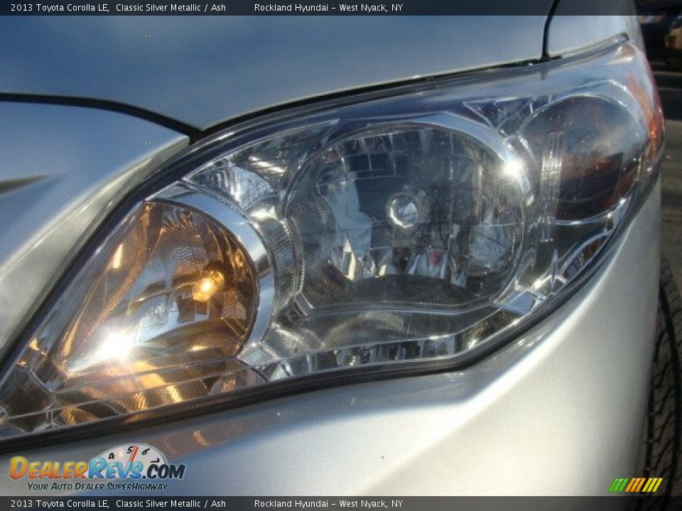 2013 Toyota Corolla LE Classic Silver Metallic / Ash Photo #28