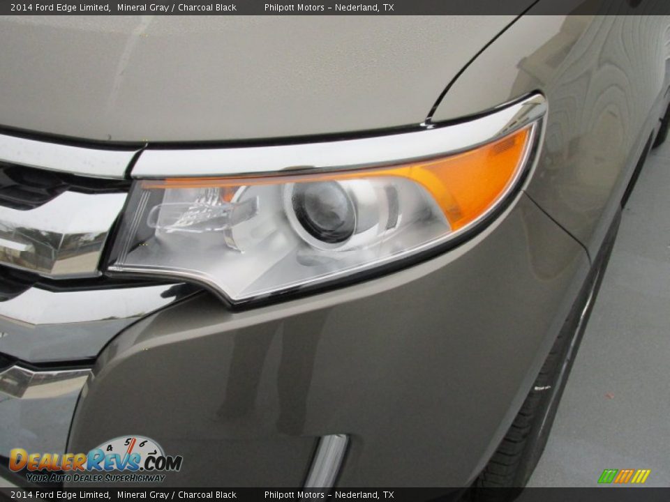 2014 Ford Edge Limited Mineral Gray / Charcoal Black Photo #9