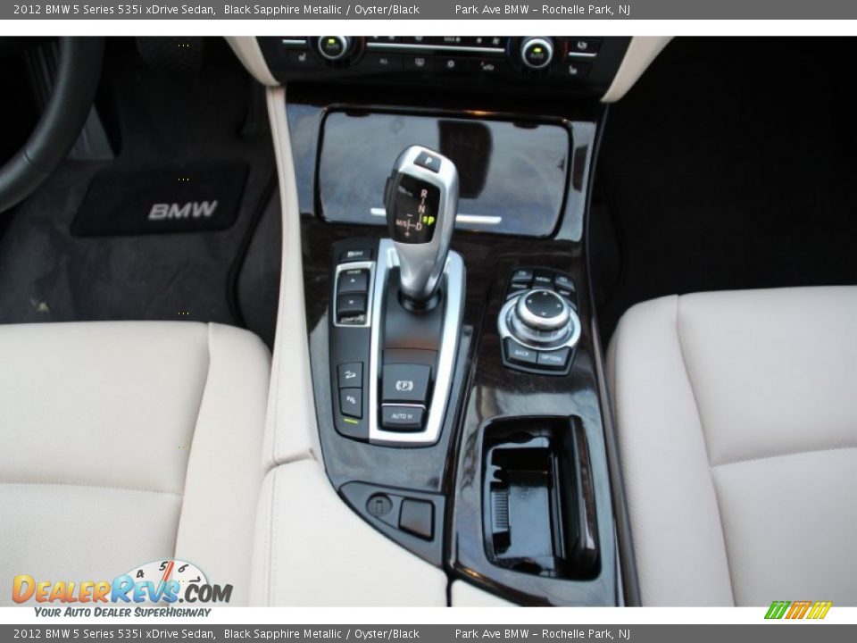 2012 BMW 5 Series 535i xDrive Sedan Black Sapphire Metallic / Oyster/Black Photo #18