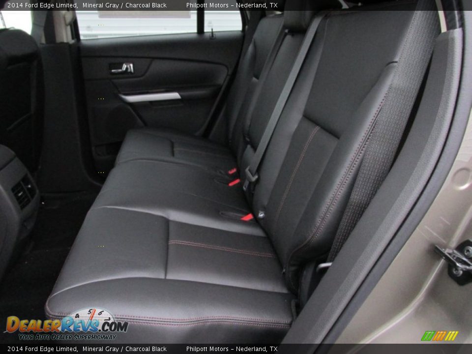 2014 Ford Edge Limited Mineral Gray / Charcoal Black Photo #23