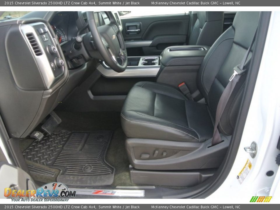 2015 Chevrolet Silverado 2500HD LTZ Crew Cab 4x4 Summit White / Jet Black Photo #8