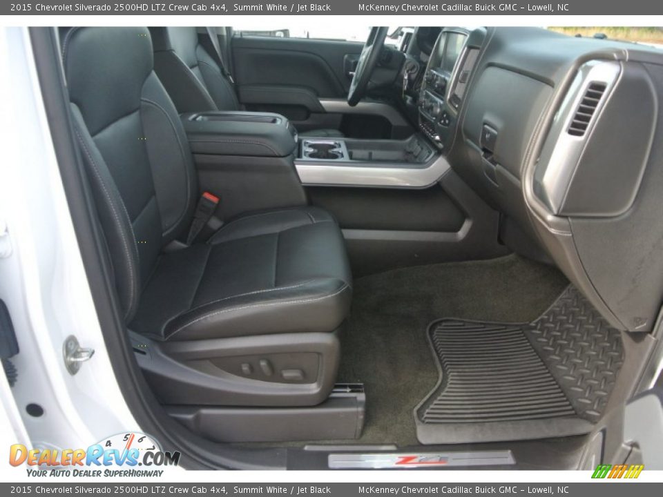 2015 Chevrolet Silverado 2500HD LTZ Crew Cab 4x4 Summit White / Jet Black Photo #23