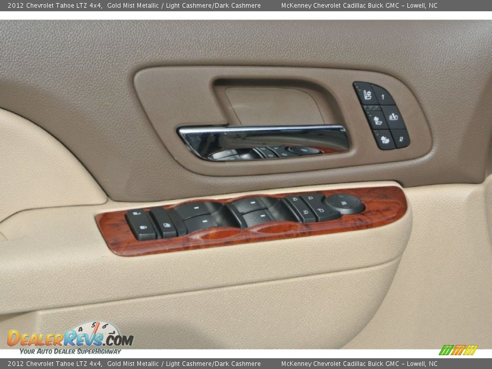 2012 Chevrolet Tahoe LTZ 4x4 Gold Mist Metallic / Light Cashmere/Dark Cashmere Photo #10