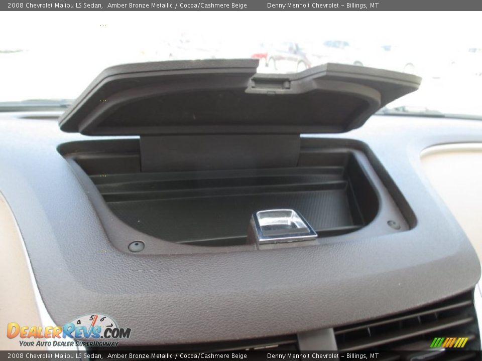 2008 Chevrolet Malibu LS Sedan Amber Bronze Metallic / Cocoa/Cashmere Beige Photo #16
