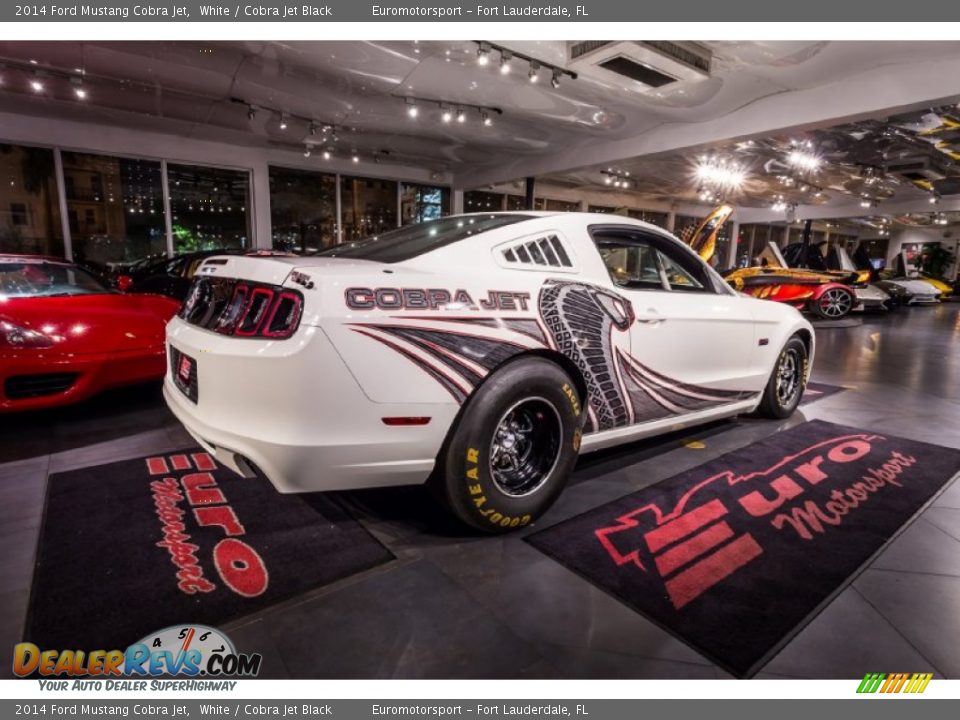 2014 Ford Mustang Cobra Jet White / Cobra Jet Black Photo #8