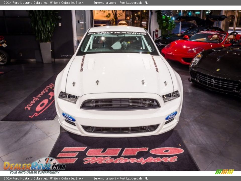 2014 Ford Mustang Cobra Jet White / Cobra Jet Black Photo #15