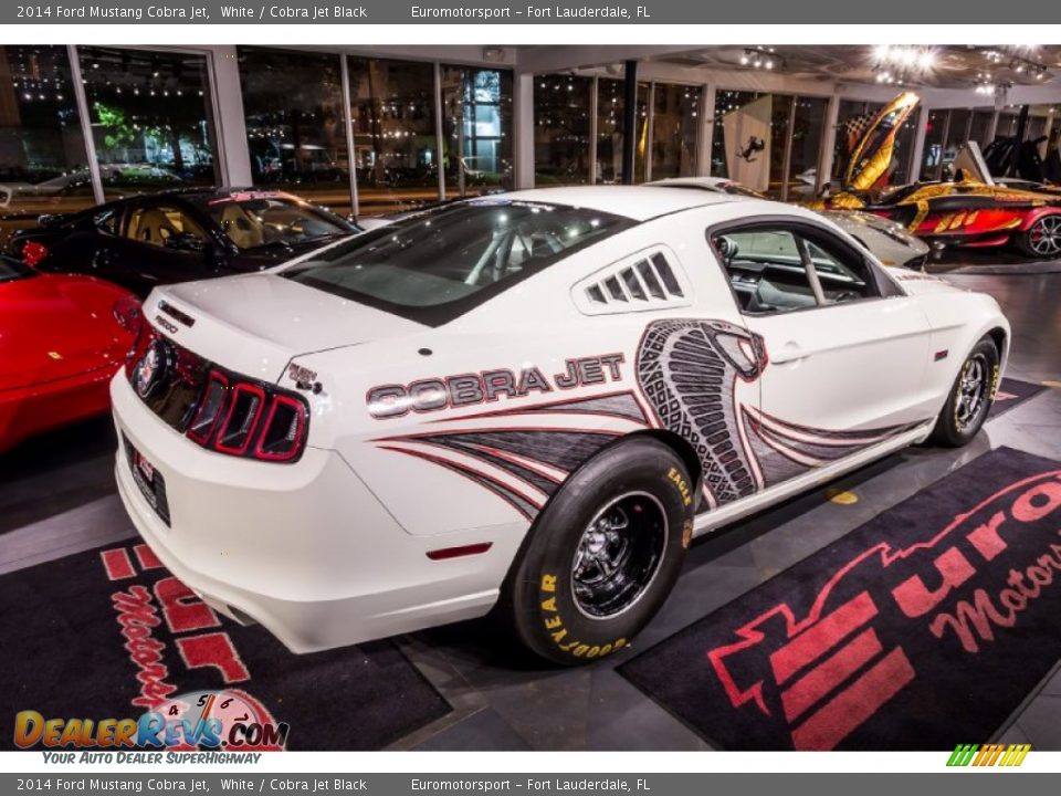 2014 Ford Mustang Cobra Jet White / Cobra Jet Black Photo #21