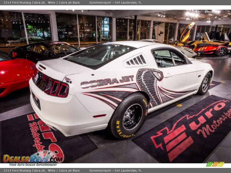 2014 Ford Mustang Cobra Jet White / Cobra Jet Black Photo #23