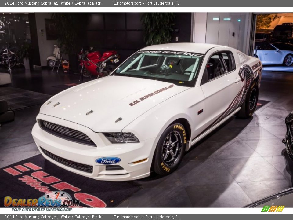 2014 Ford Mustang Cobra Jet White / Cobra Jet Black Photo #27