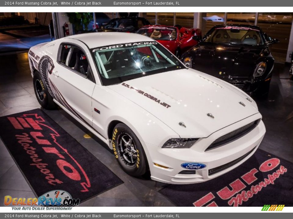 2014 Ford Mustang Cobra Jet White / Cobra Jet Black Photo #32