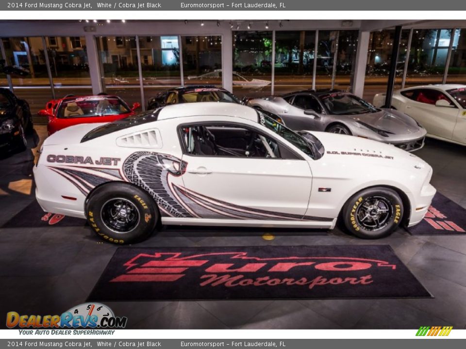2014 Ford Mustang Cobra Jet White / Cobra Jet Black Photo #35