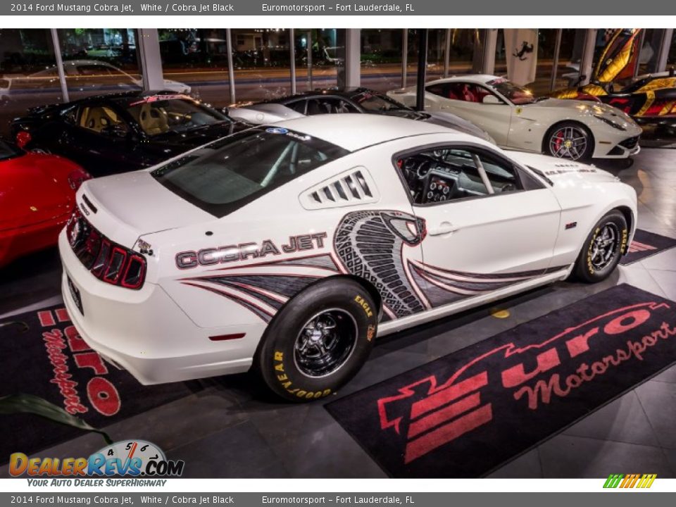 2014 Ford Mustang Cobra Jet White / Cobra Jet Black Photo #37
