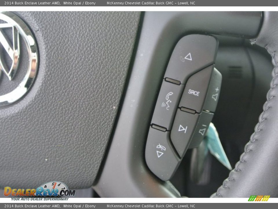 2014 Buick Enclave Leather AWD White Opal / Ebony Photo #15