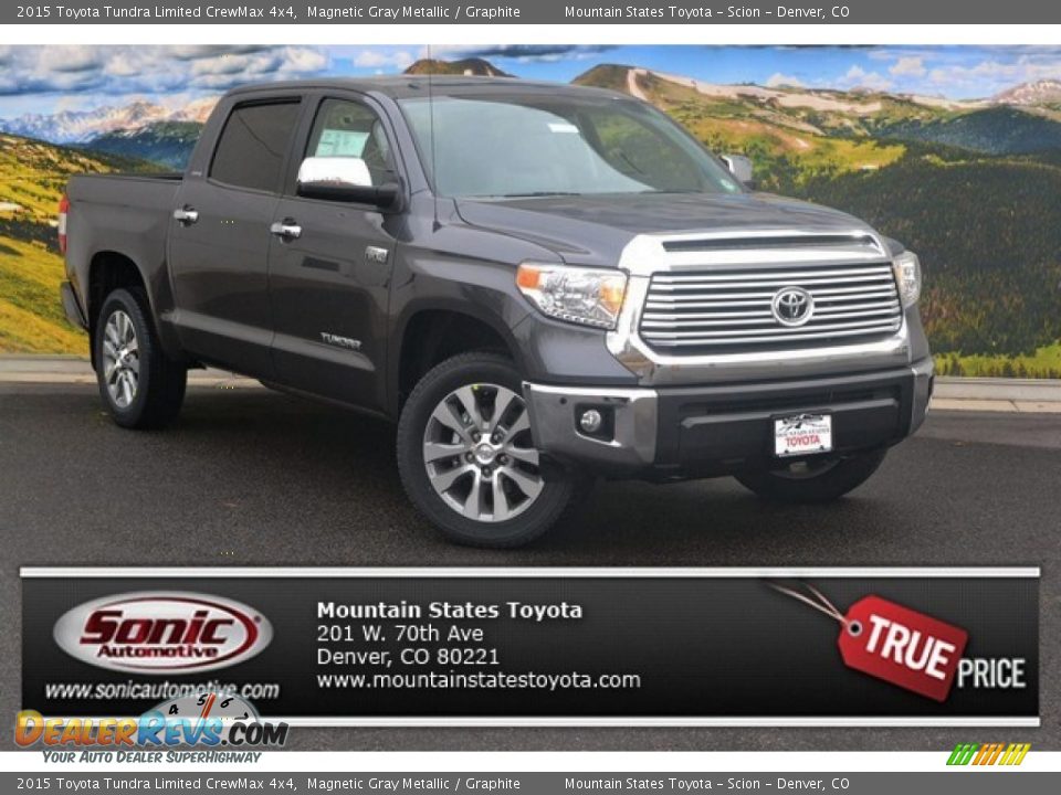 2015 Toyota Tundra Limited CrewMax 4x4 Magnetic Gray Metallic / Graphite Photo #1