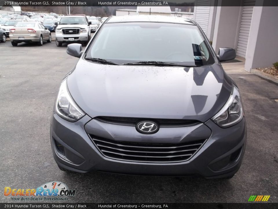 2014 Hyundai Tucson GLS Shadow Gray / Black Photo #3