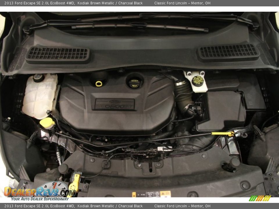2013 Ford Escape SE 2.0L EcoBoost 4WD Kodiak Brown Metallic / Charcoal Black Photo #17