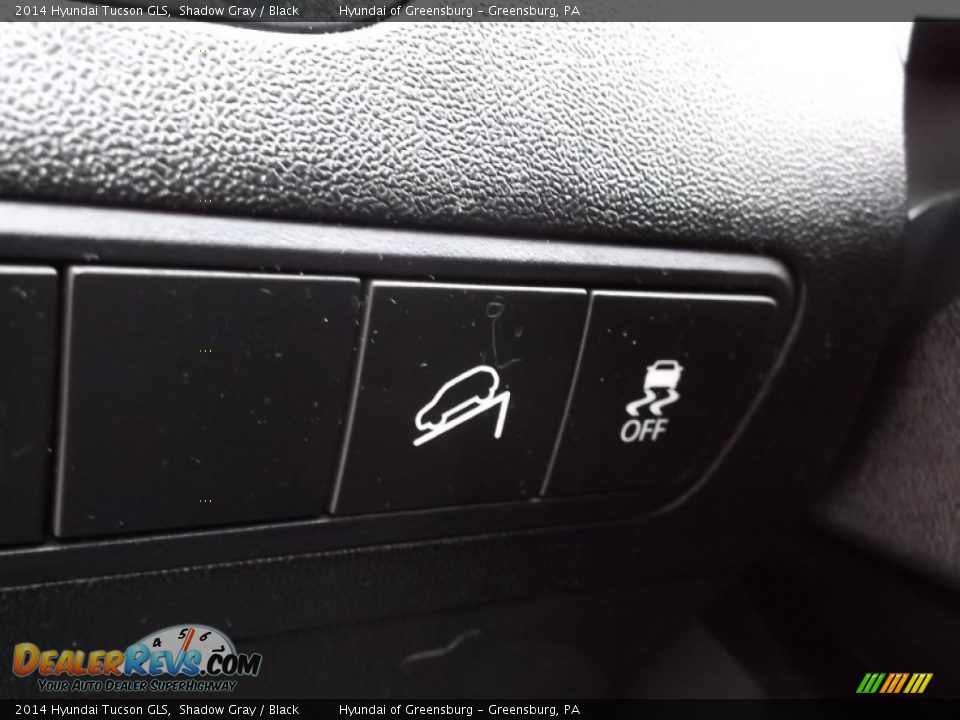 2014 Hyundai Tucson GLS Shadow Gray / Black Photo #18