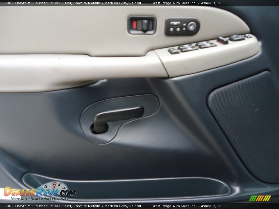 2002 Chevrolet Suburban 1500 LT 4x4 Redfire Metallic / Medium Gray/Neutral Photo #10