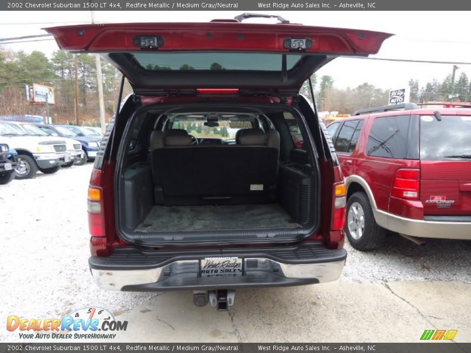 2002 Chevrolet Suburban 1500 LT 4x4 Redfire Metallic / Medium Gray/Neutral Photo #20