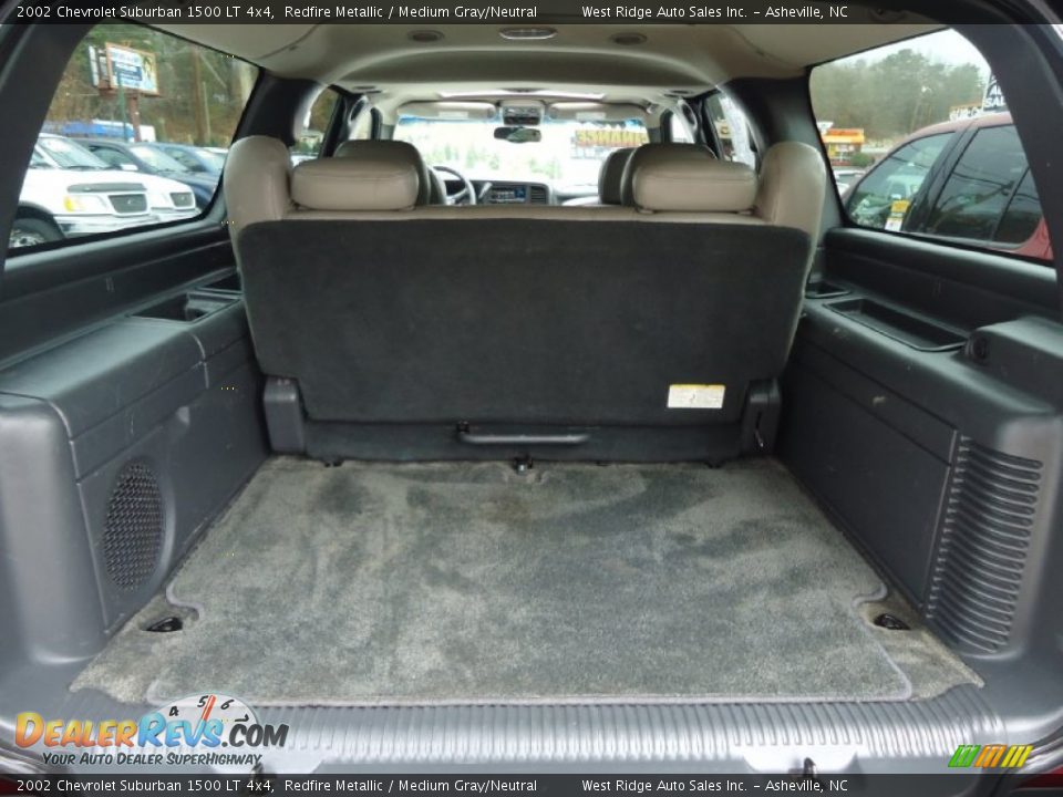 2002 Chevrolet Suburban 1500 LT 4x4 Redfire Metallic / Medium Gray/Neutral Photo #21