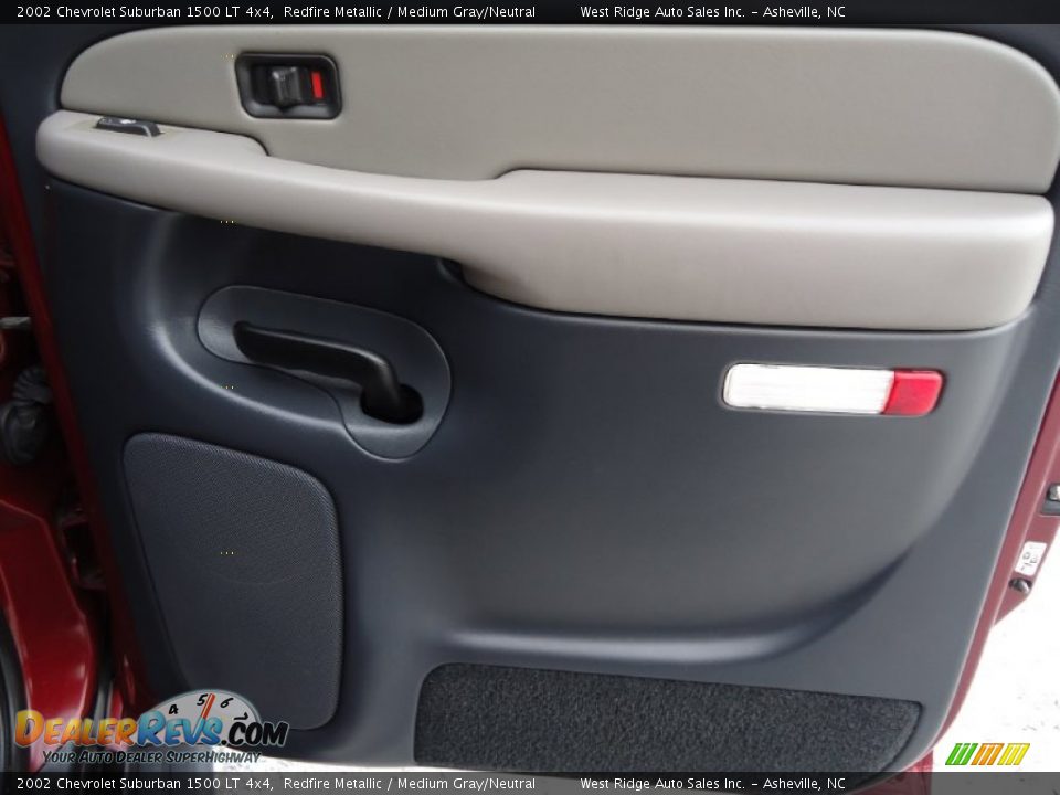 2002 Chevrolet Suburban 1500 LT 4x4 Redfire Metallic / Medium Gray/Neutral Photo #23