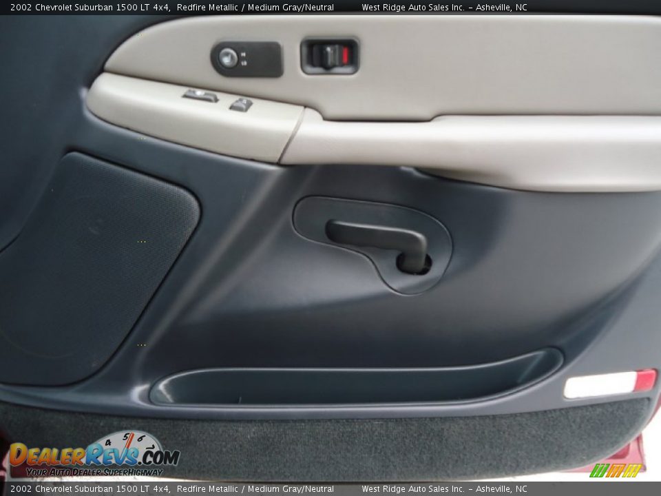 2002 Chevrolet Suburban 1500 LT 4x4 Redfire Metallic / Medium Gray/Neutral Photo #27