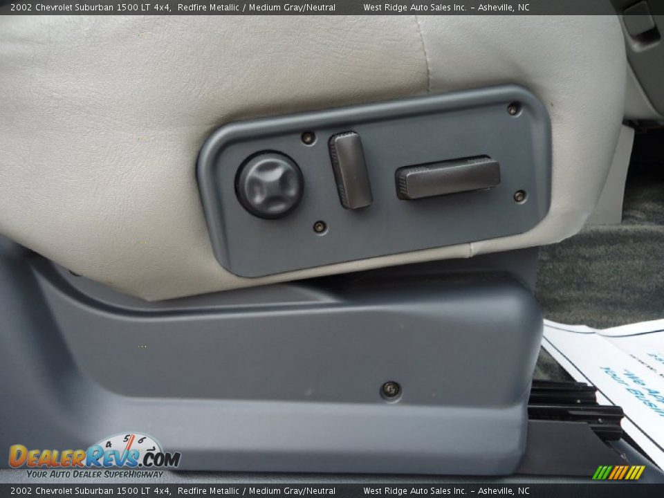 2002 Chevrolet Suburban 1500 LT 4x4 Redfire Metallic / Medium Gray/Neutral Photo #29