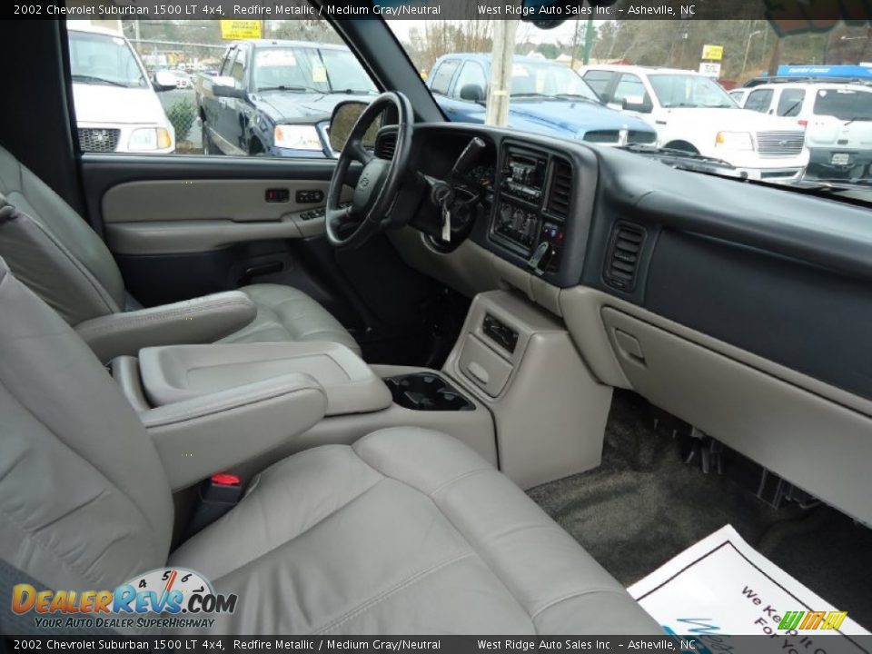 2002 Chevrolet Suburban 1500 LT 4x4 Redfire Metallic / Medium Gray/Neutral Photo #30
