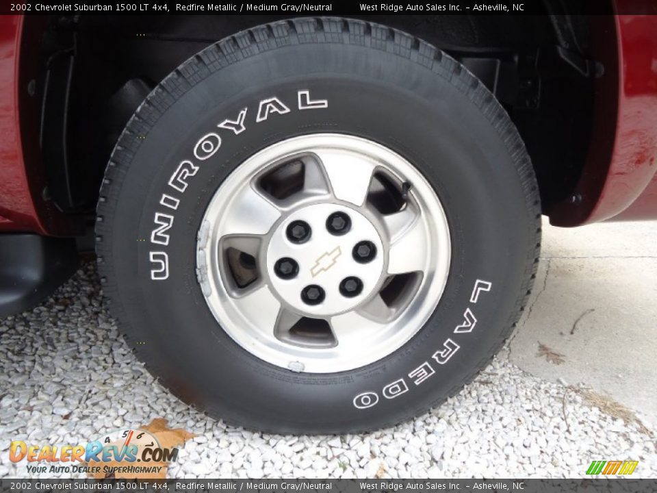 2002 Chevrolet Suburban 1500 LT 4x4 Redfire Metallic / Medium Gray/Neutral Photo #32