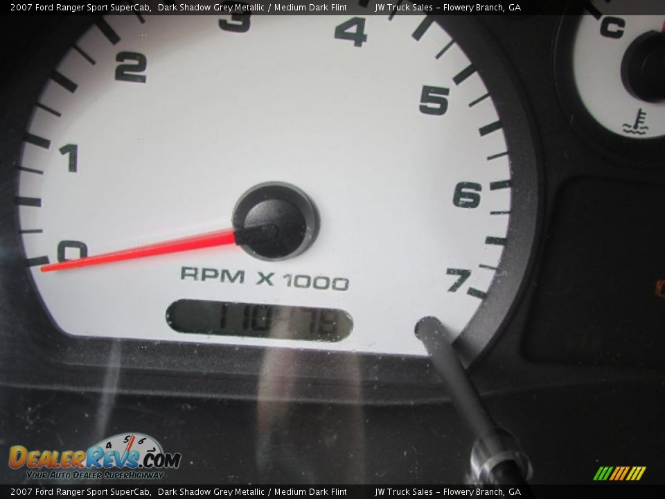 2007 Ford Ranger Sport SuperCab Dark Shadow Grey Metallic / Medium Dark Flint Photo #26