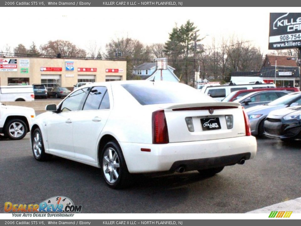 2006 Cadillac STS V6 White Diamond / Ebony Photo #5