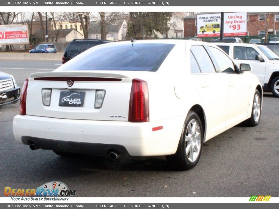2006 Cadillac STS V6 White Diamond / Ebony Photo #7