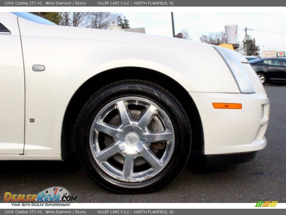 2006 Cadillac STS V6 White Diamond / Ebony Photo #34