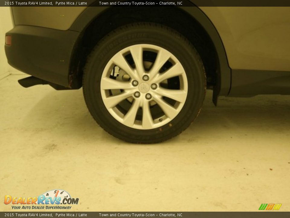 2015 Toyota RAV4 Limited Pyrite Mica / Latte Photo #2