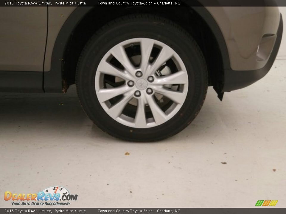 2015 Toyota RAV4 Limited Pyrite Mica / Latte Photo #3
