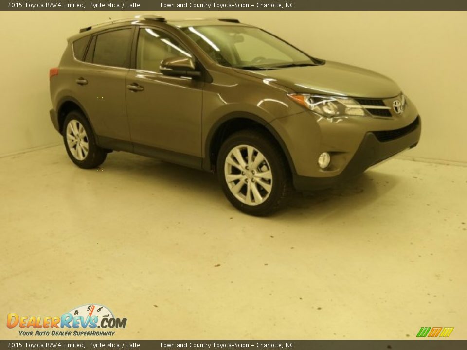 2015 Toyota RAV4 Limited Pyrite Mica / Latte Photo #4