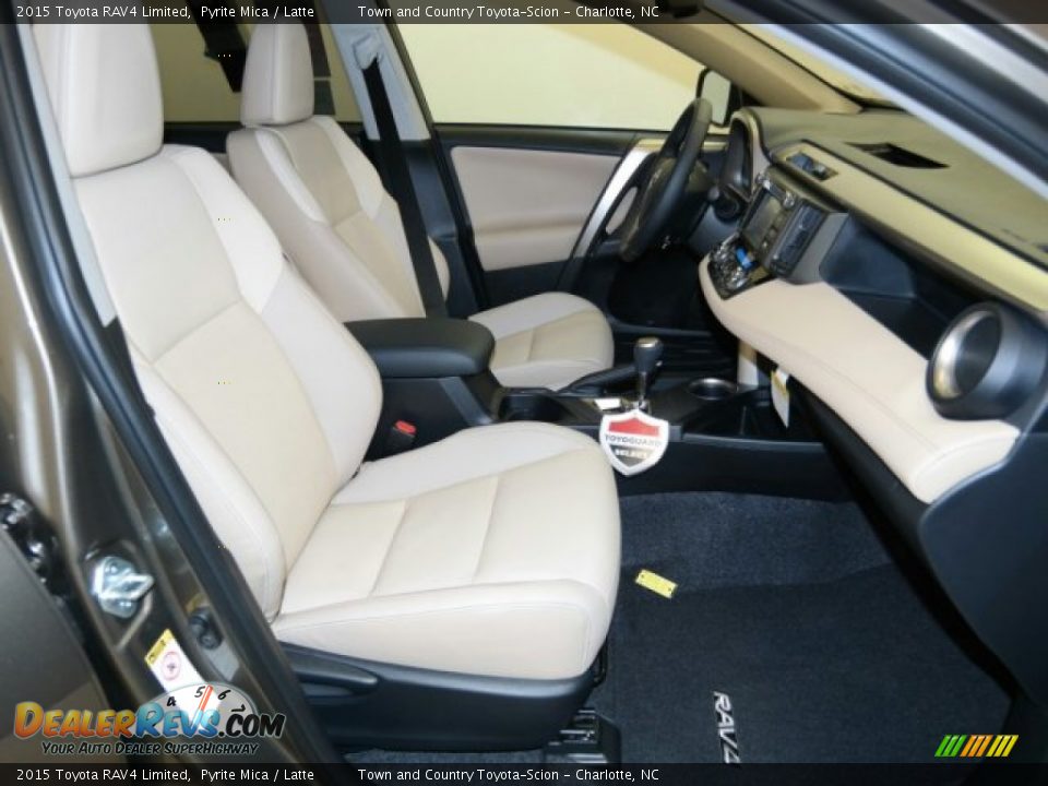 2015 Toyota RAV4 Limited Pyrite Mica / Latte Photo #11