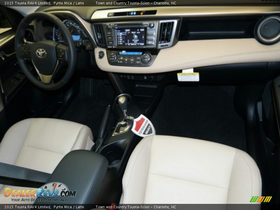 2015 Toyota RAV4 Limited Pyrite Mica / Latte Photo #12
