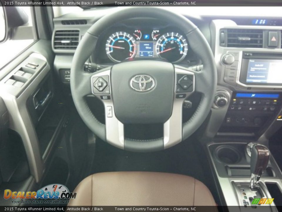 2015 Toyota 4Runner Limited 4x4 Attitude Black / Black Photo #13