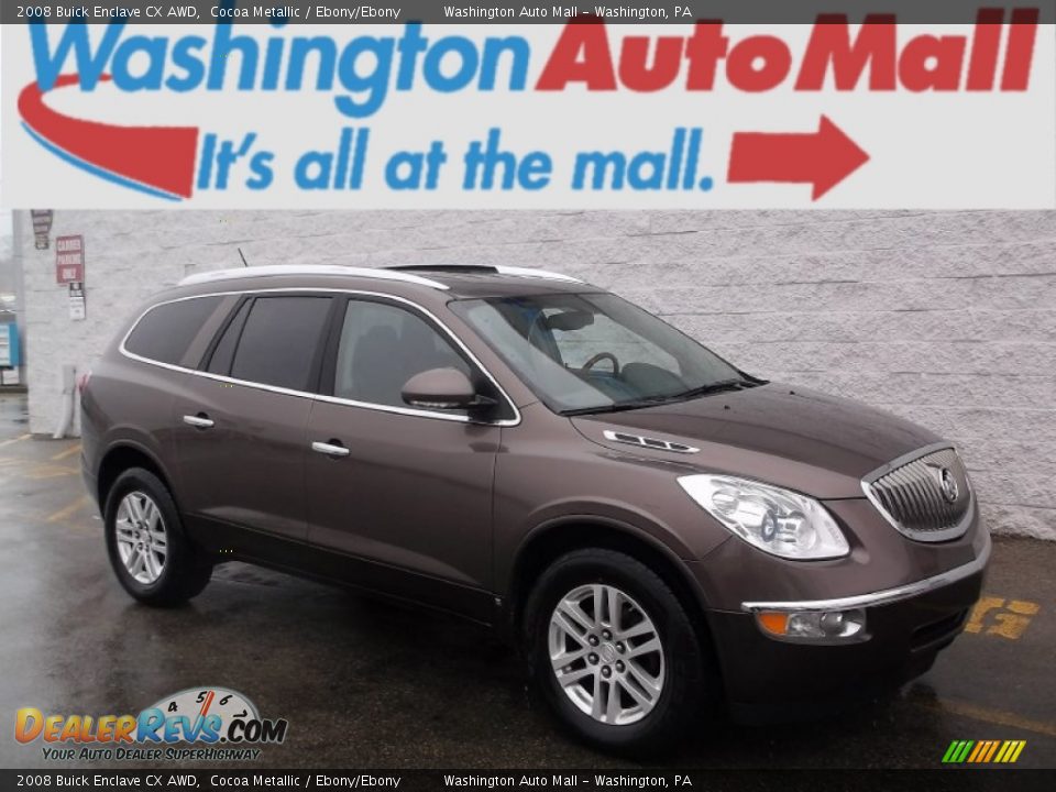 2008 Buick Enclave CX AWD Cocoa Metallic / Ebony/Ebony Photo #1