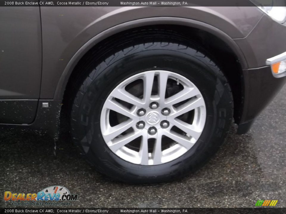 2008 Buick Enclave CX AWD Cocoa Metallic / Ebony/Ebony Photo #3