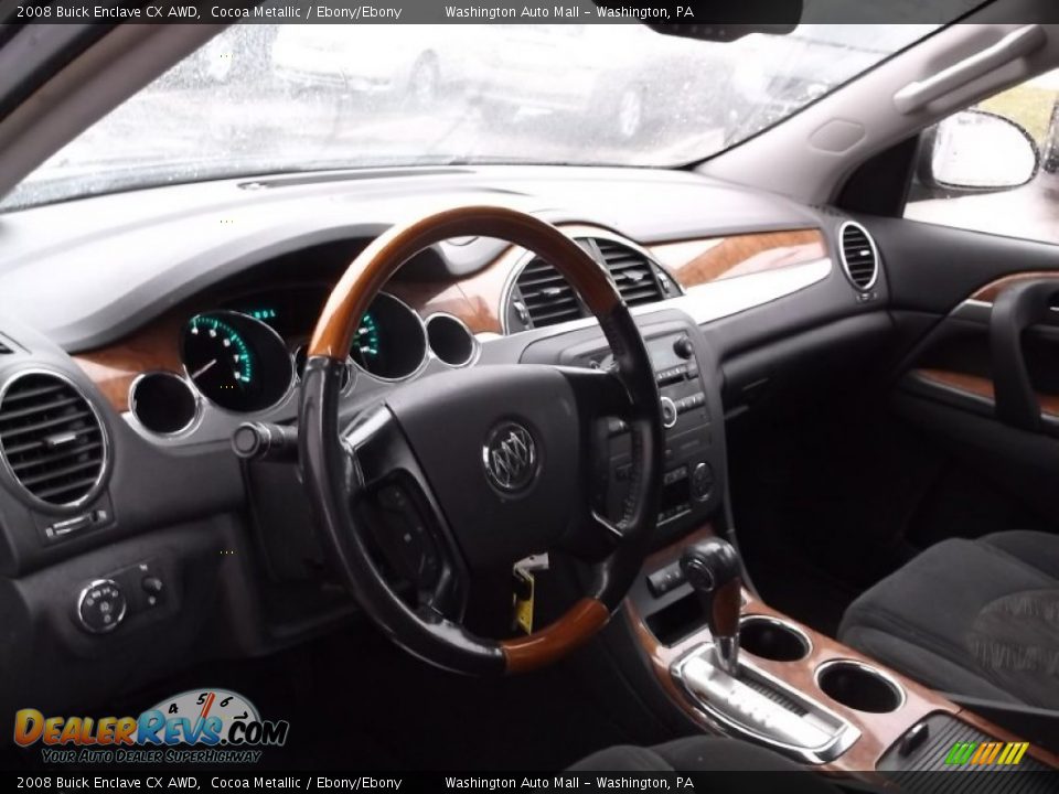 2008 Buick Enclave CX AWD Cocoa Metallic / Ebony/Ebony Photo #8
