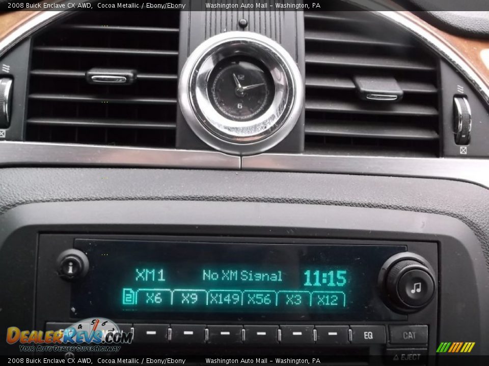 2008 Buick Enclave CX AWD Cocoa Metallic / Ebony/Ebony Photo #13